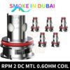 smokeindubai RPM 2 DC MTL 0.6OHM COIL