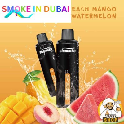 smokeindubai SHUMAKE TOUCH 15000 Price in Dubai PEACH MANGO WATERMELON 2