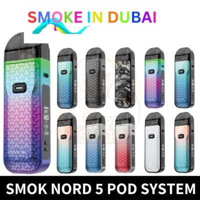 SMOK Nord 5 regular series 80W Pod System kit in Dubai