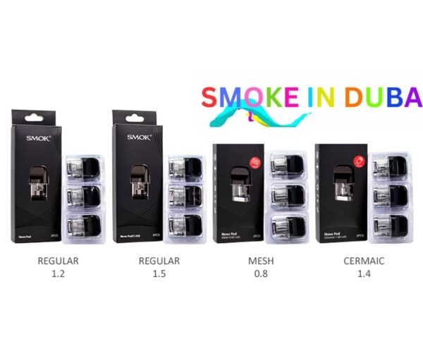 Smok Novo Replacement Pod 3 Pack