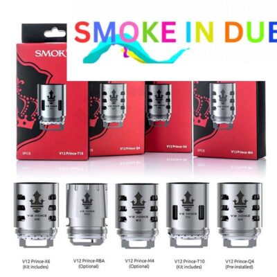 SMOK TFV12 PRINCE COILS V12-3PACK-M4/Q4/X6/T10