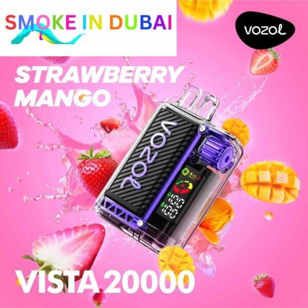 smokeindubai STRABERRY MANGO vozol vista 20000 price in dubai