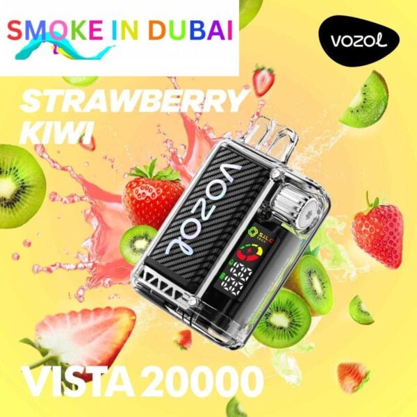 smokeindubai STRAWBERRY KIWI vozol vista 20000 price in dubai