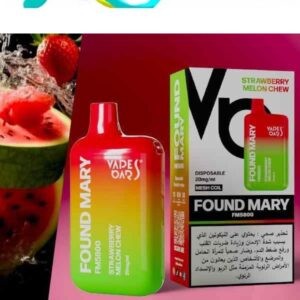 smokeindubai STRAWBERRY MELON CHEW Buy VAPES BARS Found Mary Disposable FM5800 20mg 2 in Abu Dhabi UAE FM800 Disposable in Dubai Disposable vape Shop near me