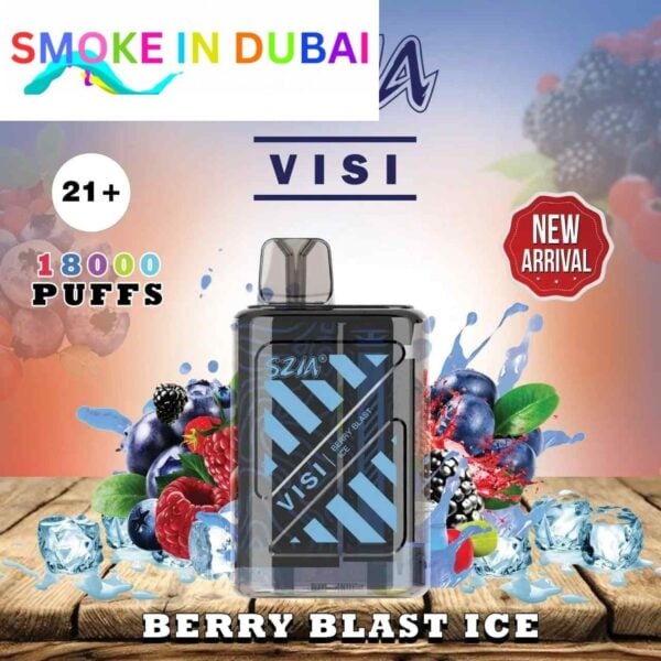 smokeindubai SZIA Visi 18000 Puffs Price in Dubai BERRY BLAST ICE 3