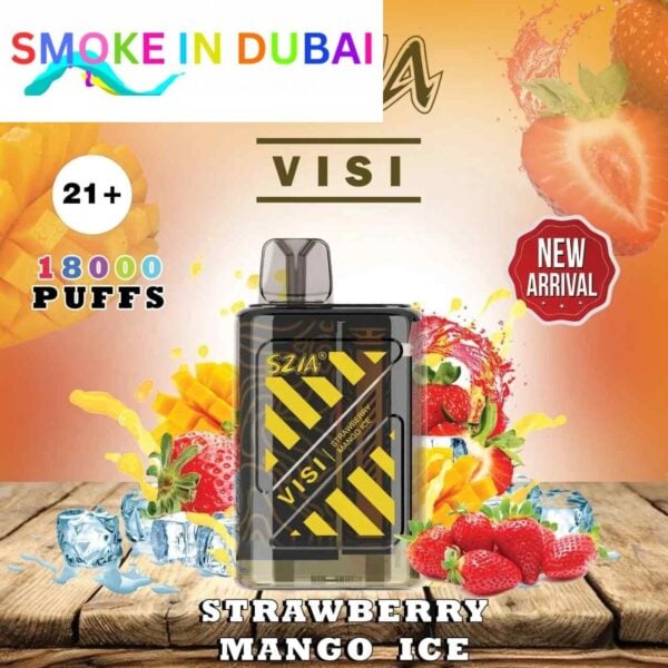 smokeindubai SZIA Visi 18000 Puffs Price in Dubai STRAWBERRY MANGO ICE 3