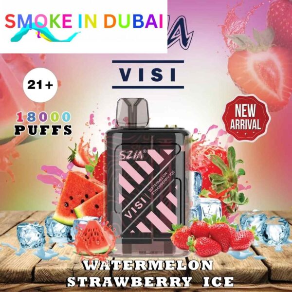 smokeindubai SZIA Visi 18000 Puffs Price in Dubai WATERMELON STRAWBERRY ICE 3