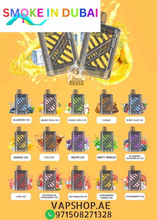 smokeindubai SZIA Visi 18000 Puffs Price in UAE 3
