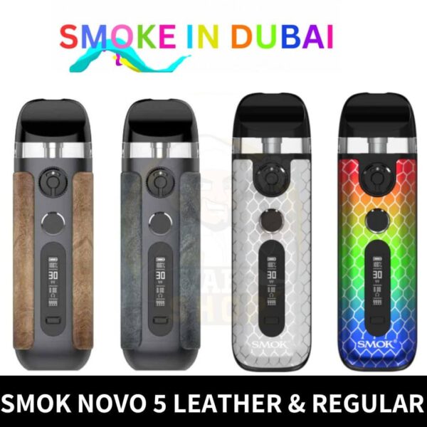 Smok Novo 5 (leather & Regular Series) Pod System In Dubai