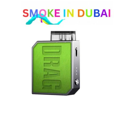 smokeindubai TEE GREEN Buy VOOPOO Drag Nano 2 Kit 800mAh Pod System 20W Vape kit Starter Kit in UAE Voopoo Vape Dubai Voopoo Kit Dubai Shop near me
