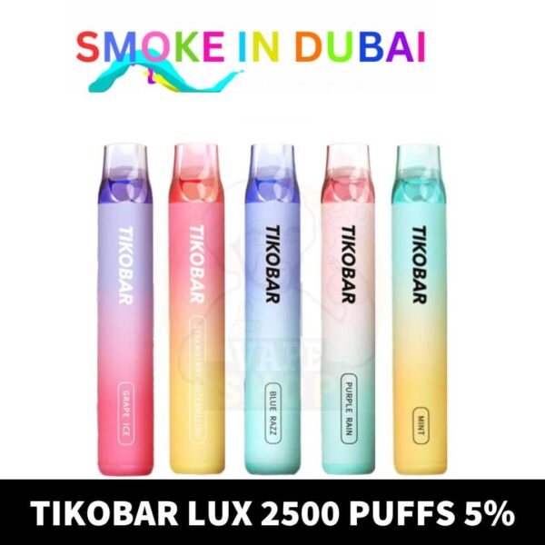 smokeindubai TIKOBAR LUX 2500 PUFFS 5