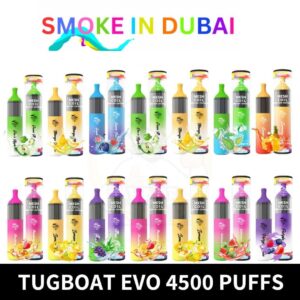 Tugboat Evo 4500 Puffs Dubai Vape Shop in dubai uae