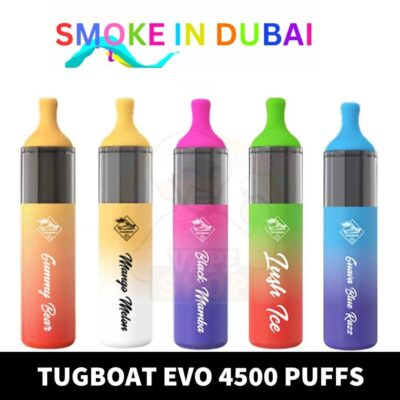 Tugboat Evo 4500 Puffs Dubai Vape Shop in dubai uae