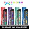 Tugboat XXL 2500 Puffs disposable vape shop in dubai