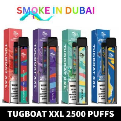 Tugboat XXL 2500 Puffs disposable vape shop in dubai