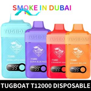 Tugboat T12000 puffs 50 MG rechargeable vape in Dubai uae
