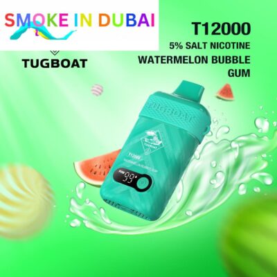 Tugboat T12000 puffs 50 MG rechargeable vape in Dubai uae