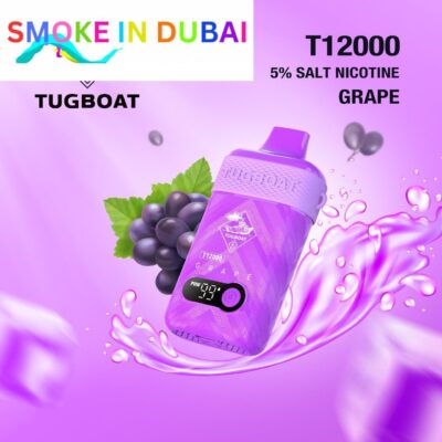 Tugboat T12000 puffs 50 MG rechargeable vape in Dubai uae
