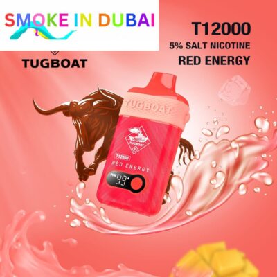 Tugboat T12000 puffs 50 MG rechargeable vape in Dubai uae