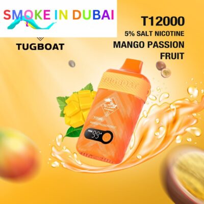Tugboat T12000 puffs 50 MG rechargeable vape in Dubai uae