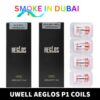 smokeindubai UWELL Aeglos P1 Replacement Coils options UN2 Meshed H 0.2ohm Coil for DTL 45W 52W and 0.6ohm Coil for MTL RDL vaping 23W 27W