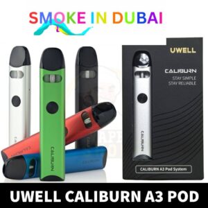 Uwell Caliburn A3 Pod System Rechargeable Vape Buy in UAE Dubai Shop