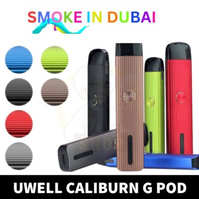 smokeindubai UWELL CALIBURN G POD KIT VAPE KIT STARTER KIT UAE VAPE SHOP AE DUBAI BEST CALIBURN PRICE UAE DUBAI
