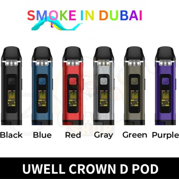 smokeindubai UWELL CROWN D POD SYSTEM MOD KIT POD KIT UAE DUBAI VAPE SHOP AE GALLERY