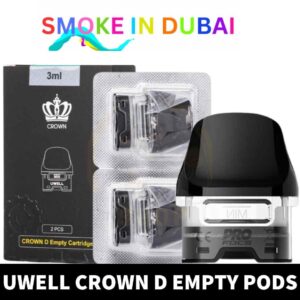 UWELL Crown D Empty Pods 3ml Replacement Pod Cartridge in Dubai, UAE