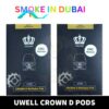 smokeindubai UWELL Crown D Replacement Pod shop in UAE UWELL Crown D Pods in Dubai Crown D 0.3 ohm in Dubai Crown D 0.8 ohm Shop Near ME