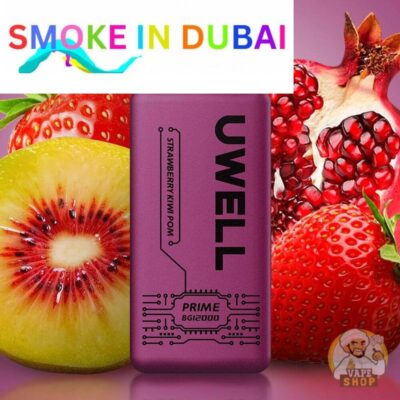 smokeindubai UWELL PRIME BG12000 VAPE Price in Dubai STRAWBERRY KIWI POM 2