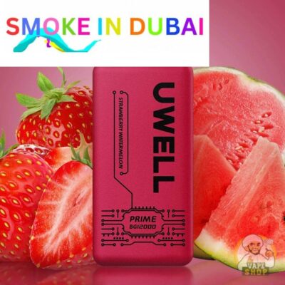 smokeindubai UWELL PRIME BG12000 VAPE Price in Dubai STRAWBERRY WATERMELON 2