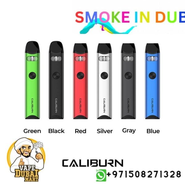 smokeindubai Uwell Caliburn A3 Pod System Rechargeable Vape shop ae