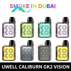 smokeindubai Uwell Caliburn GK2 Vision 18W 690mAh Pod System in Dubai UAE