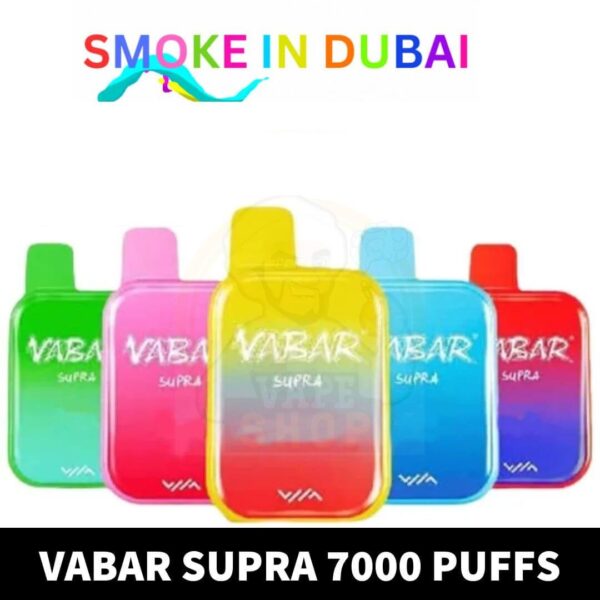 smokeindubai VABAR SUPRA 7000 PUFFS 1