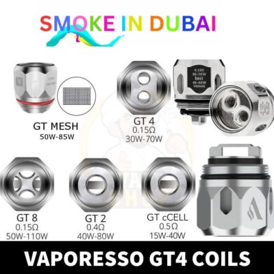 VAPORESSO GT-4 CORE COILS for NRG Tank