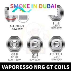 VAPORESSO NRG GT REPLACEMENT COILS-3PC/PACK