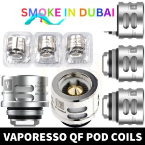 VAPORESSO QF REPLACEMENT COILS-3PC/PAC SKRR