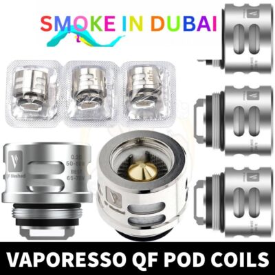 VAPORESSO QF REPLACEMENT COILS-3PC/PAC SKRR