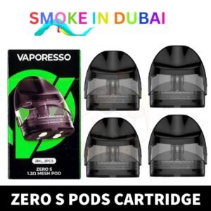 smokeindubai VAPORESSO ZERO S PODS CARTRIDGE