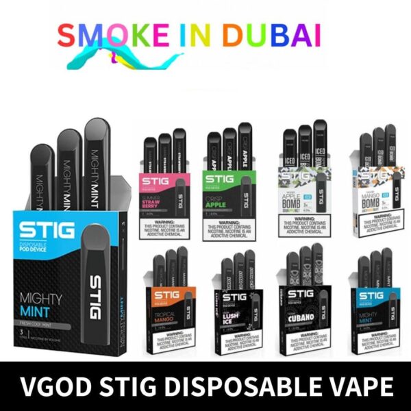 smokeindubai VGOD STIG DISPOSABLE VAPE 1