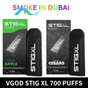 Vgod Stig XL 700 Puffs Disposable Vape in Dubai