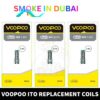 smokeindubai VOOPOO ITO Replacement Coils of M0 0.5ohm M1 0.7ohm M2 1.0ohm M3 1.2ohm Mesh Coils in UAE VOOPOO ITO Coils Shop Near Me