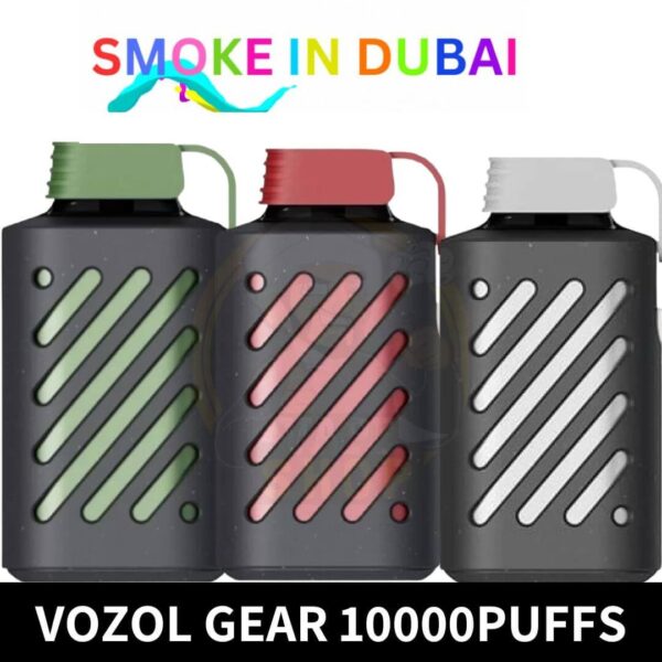 smokeindubai VOZOL GEAR DISPOSABLE 10000PUFFS 2 RECHARGEABLE VAPE in UAE VOZOL Gear Dubai VOZOL 10000 VOZOL Gear 10000