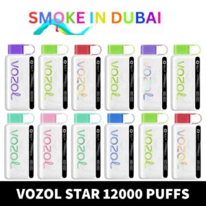 smokeindubai VOZOL STAR 12000 Puffs 20mg 50mg Disposable Vape in Dubai UAE