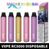 smokeindubai VXPE RC5000 DISPOSABLE VAPE 5000PUFFS UAE DUBAI 1