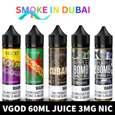 Vgod 60ml E Liquid 3MG E Juice