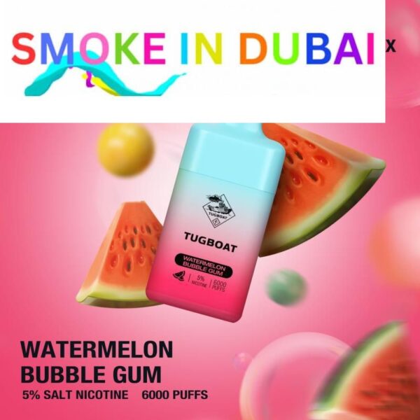 Tugboat Box 2% & 5% nicotine 6000 Puffs Rechargeable Disposable Vape