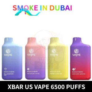 XBAR US Vape 6500 Puffs Disposable Buy from Best Shop in UAE Dubai
