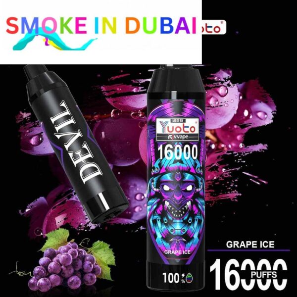 YUOTO KJV 16000 Puffs 5% Nicotine Disposable Vape in Dubai